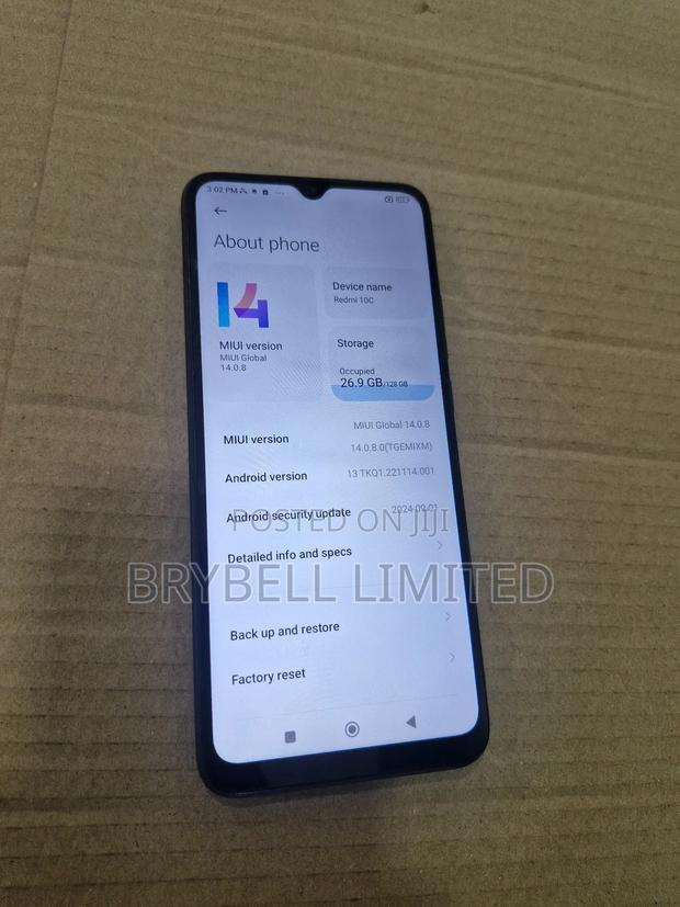 Xiaomi Redmi 10C 128 GB Gray - thumbnail 3