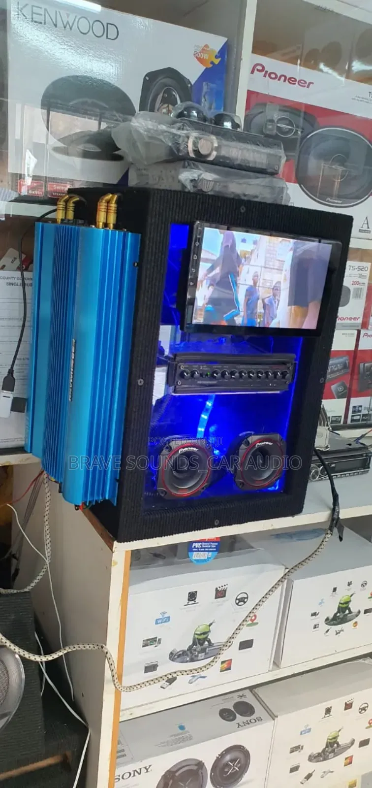 Home Car Audio System Setup