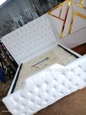 White Bed Modern