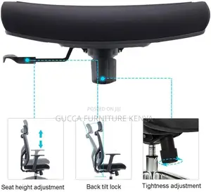 Office Chair: Ergonomic Swivel Backrest Computer Chair