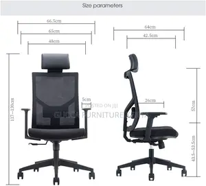 Office Chair: Ergonomic Swivel Backrest Computer Chair