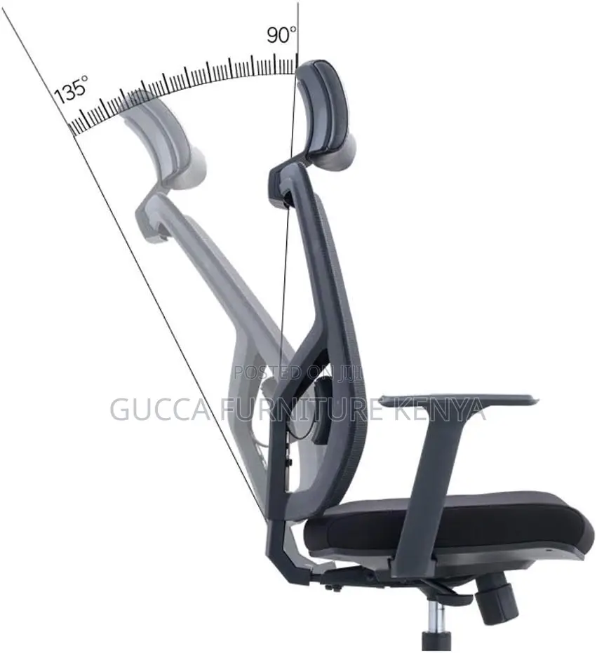 Office Chair: Ergonomic Swivel Backrest Computer Chair