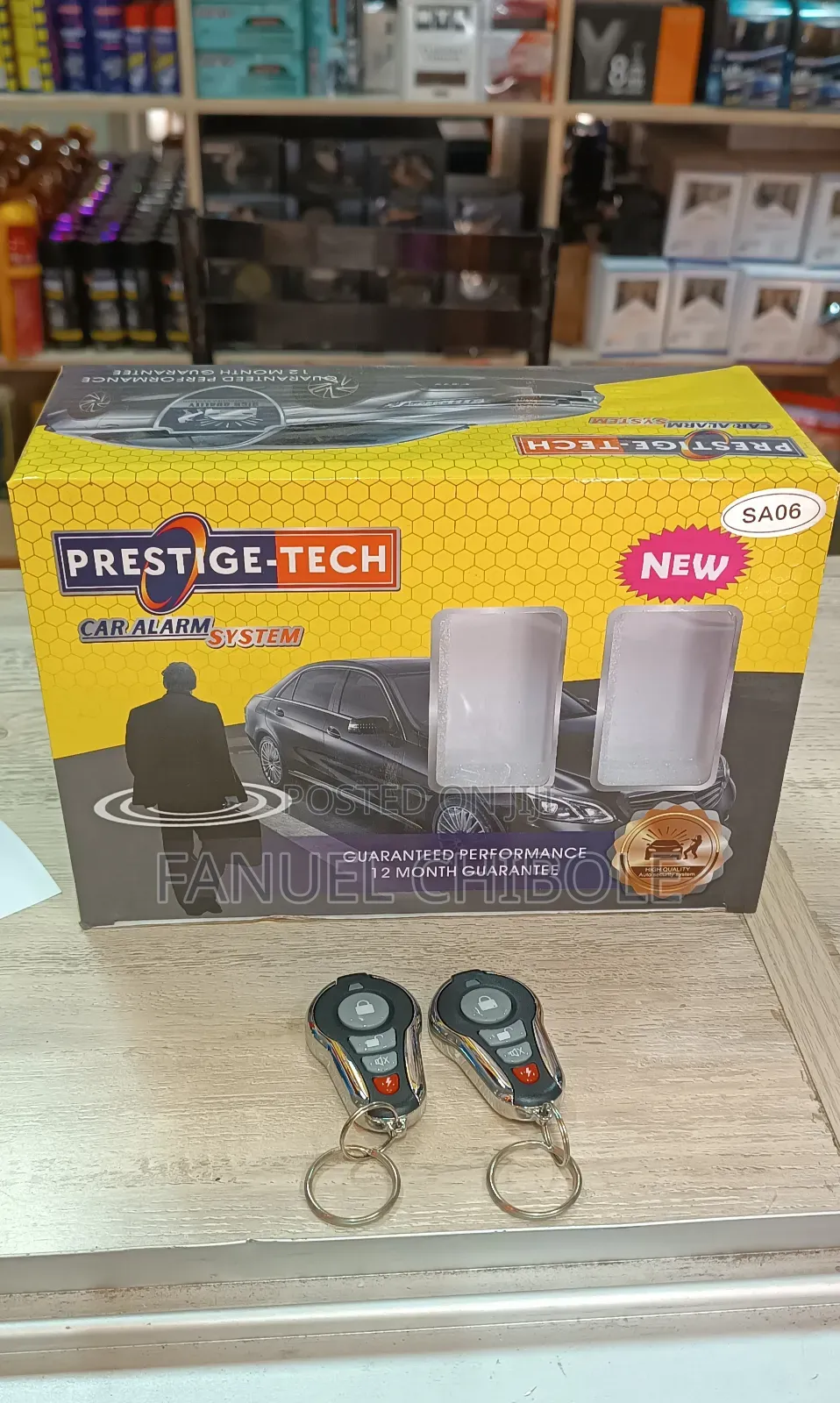 Prestige-Tech Car Alarm,Free Installation