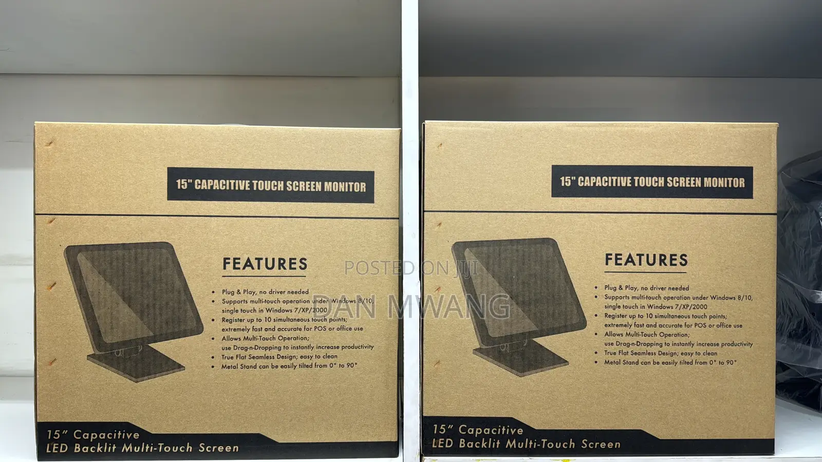 15 Capacitive Touch Screen Monitor