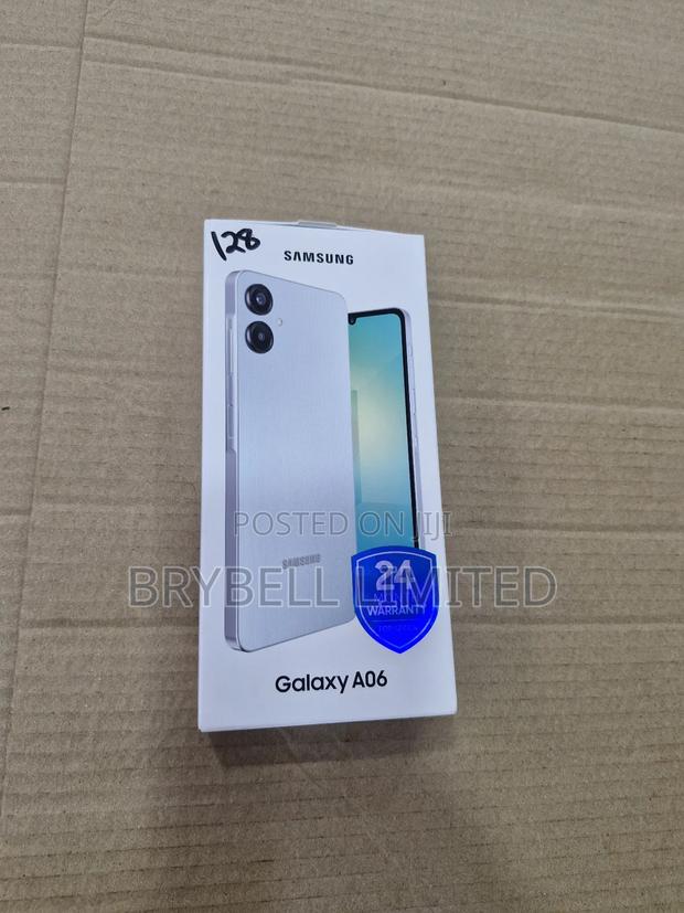 New Samsung Galaxy A06 128 GB Blue - main view