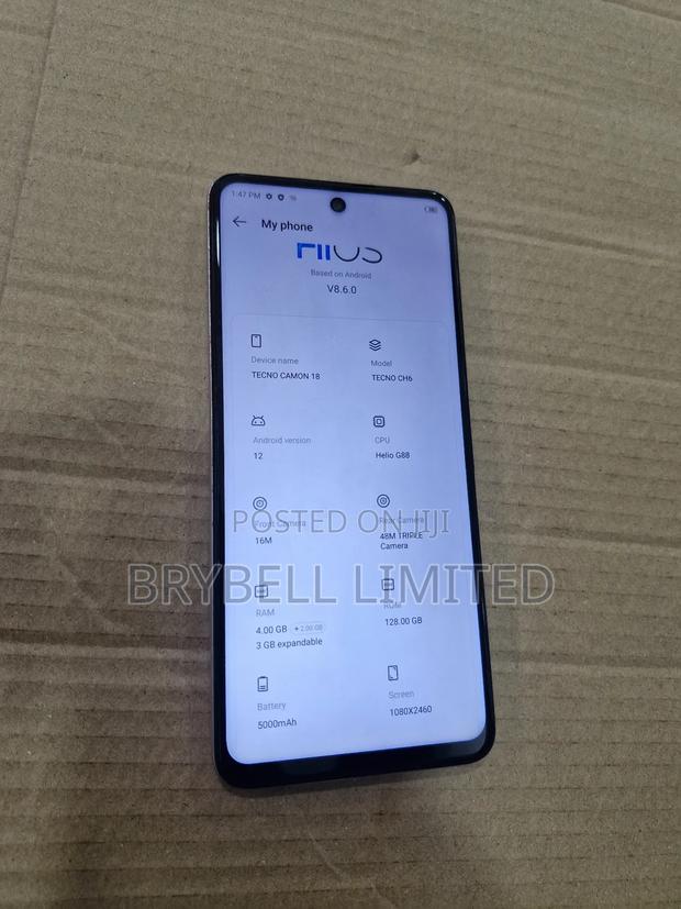 Tecno Camon 18 128 GB White - thumbnail 4