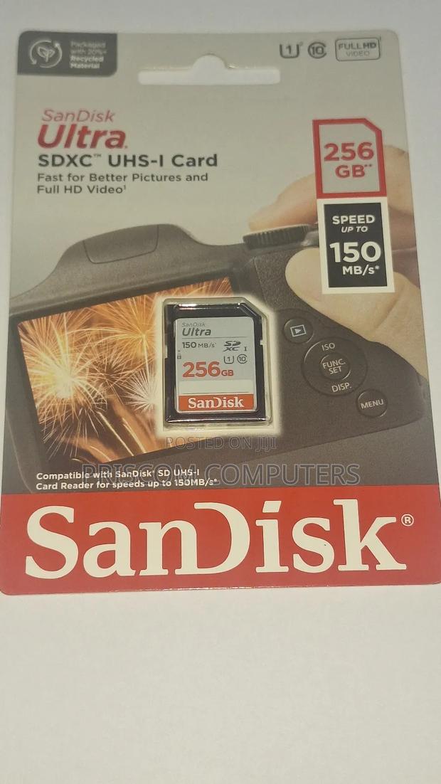 256gb Sandisk Ultra SDXC Memory Card - thumbnail 3