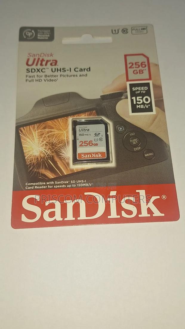 256gb Sandisk Ultra SDXC Memory Card - thumbnail 4