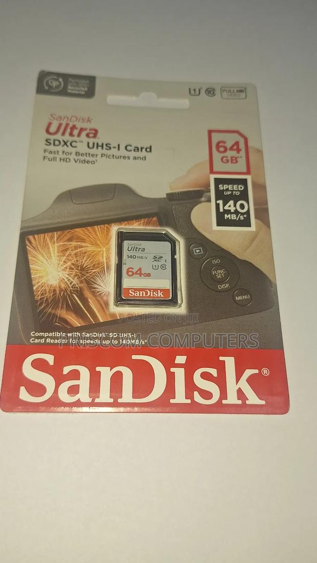 64gb Sandisk Ultra Memory Card - thumbnail 4