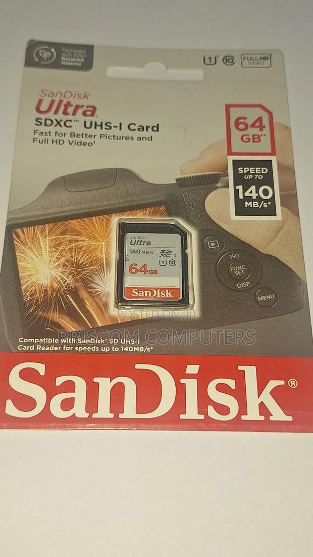 64gb Sandisk Ultra Memory Card - thumbnail 5
