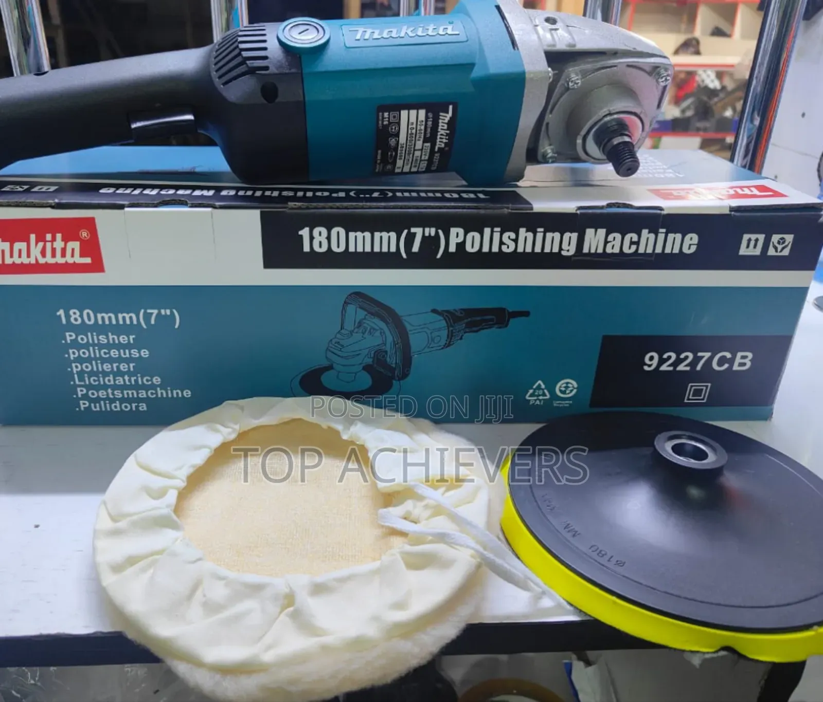 Electric Buffing Machine/Polisher Machine 180mm