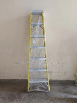 7ft/7steps/2.1m Fibreglass Double Sided a Type Ladders - thumbnail 2