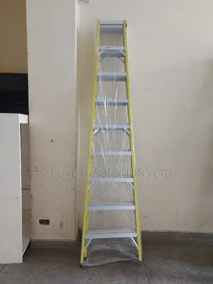 9ft/9steps/2.7m Fibreglass Double Sided a Type Ladders