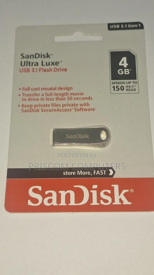 4GB Sandisk Ultra Luxe 3.1 Flash Drive Disk - thumbnail 3