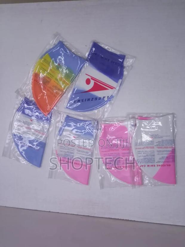 Free Size Silicon Swimming Caps - thumbnail 4