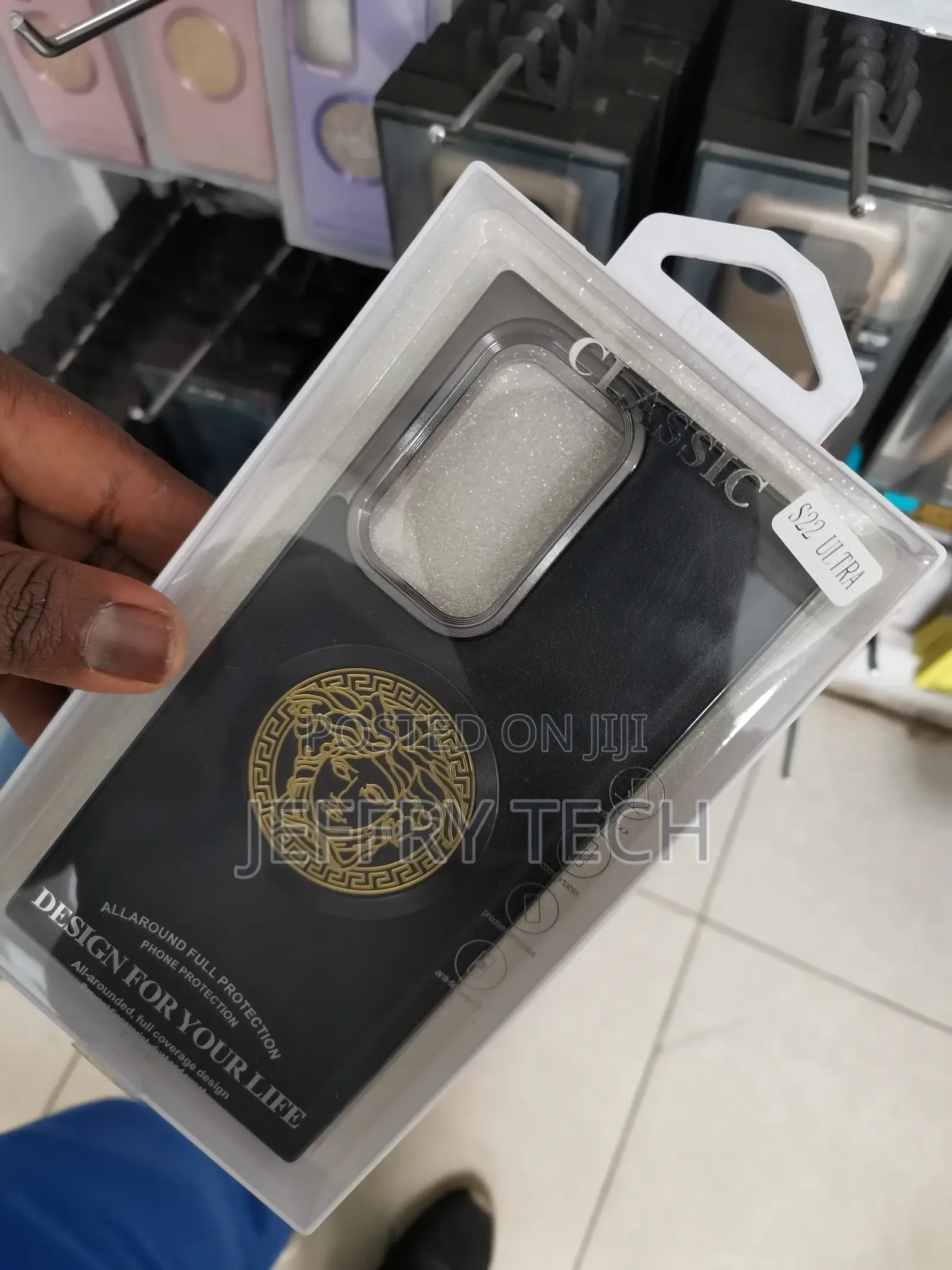 Versace Samsung Galaxy for S22 Ultra Back Cover
