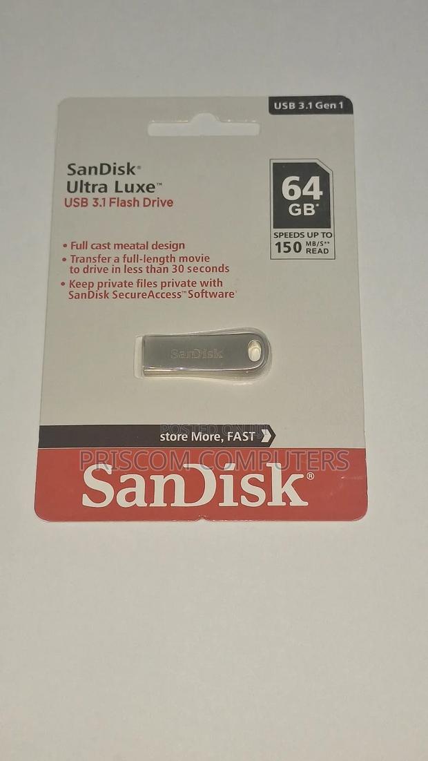 64GB Sandisk Ultra Luxe 3.1 Flash Drive Disk - thumbnail 2
