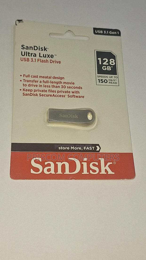 128GB Sandisk Ultra Luxe 3.1 Flash Drive Disk - thumbnail 4