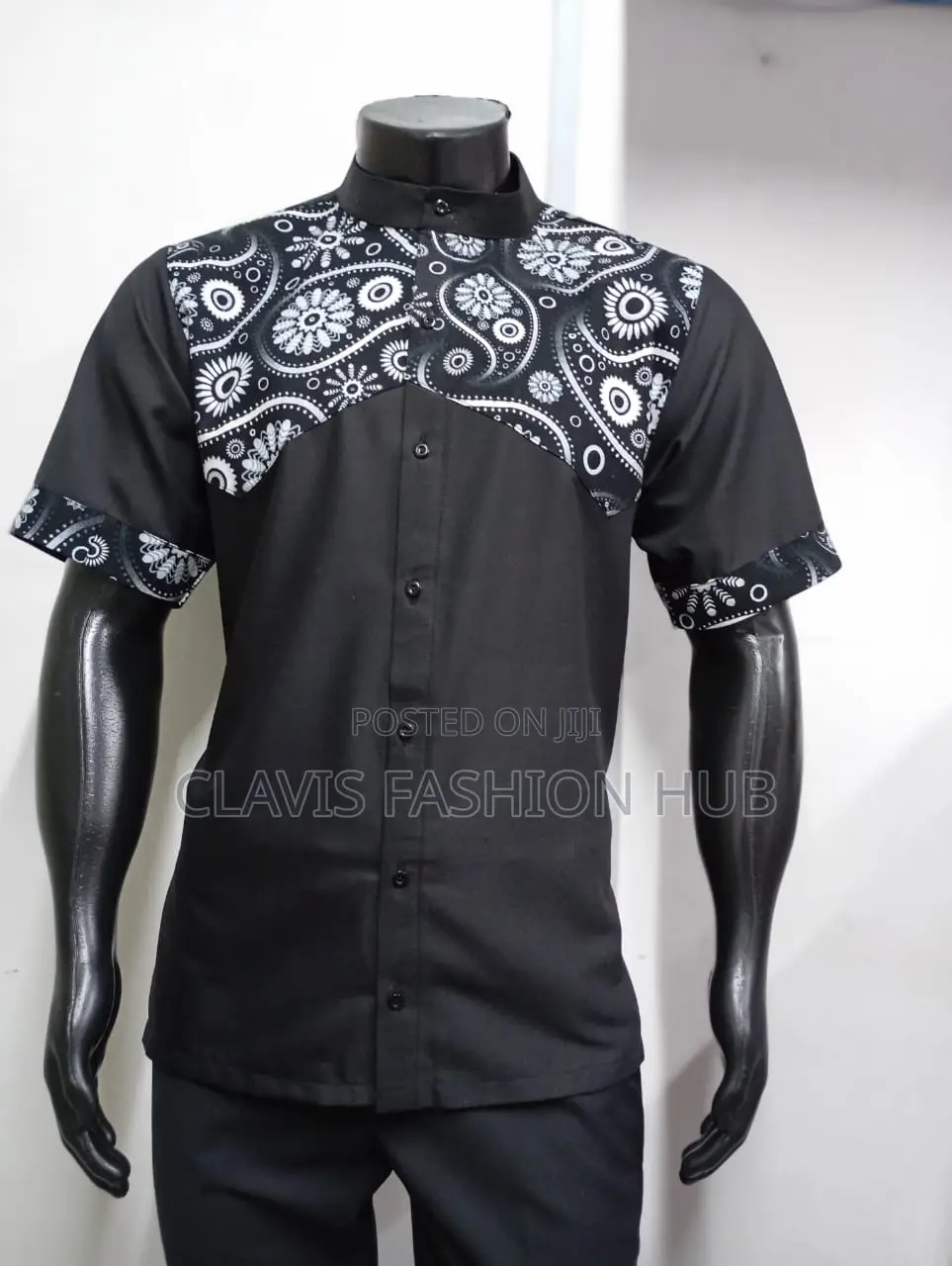 Men Fashioned Kitenge Shirt