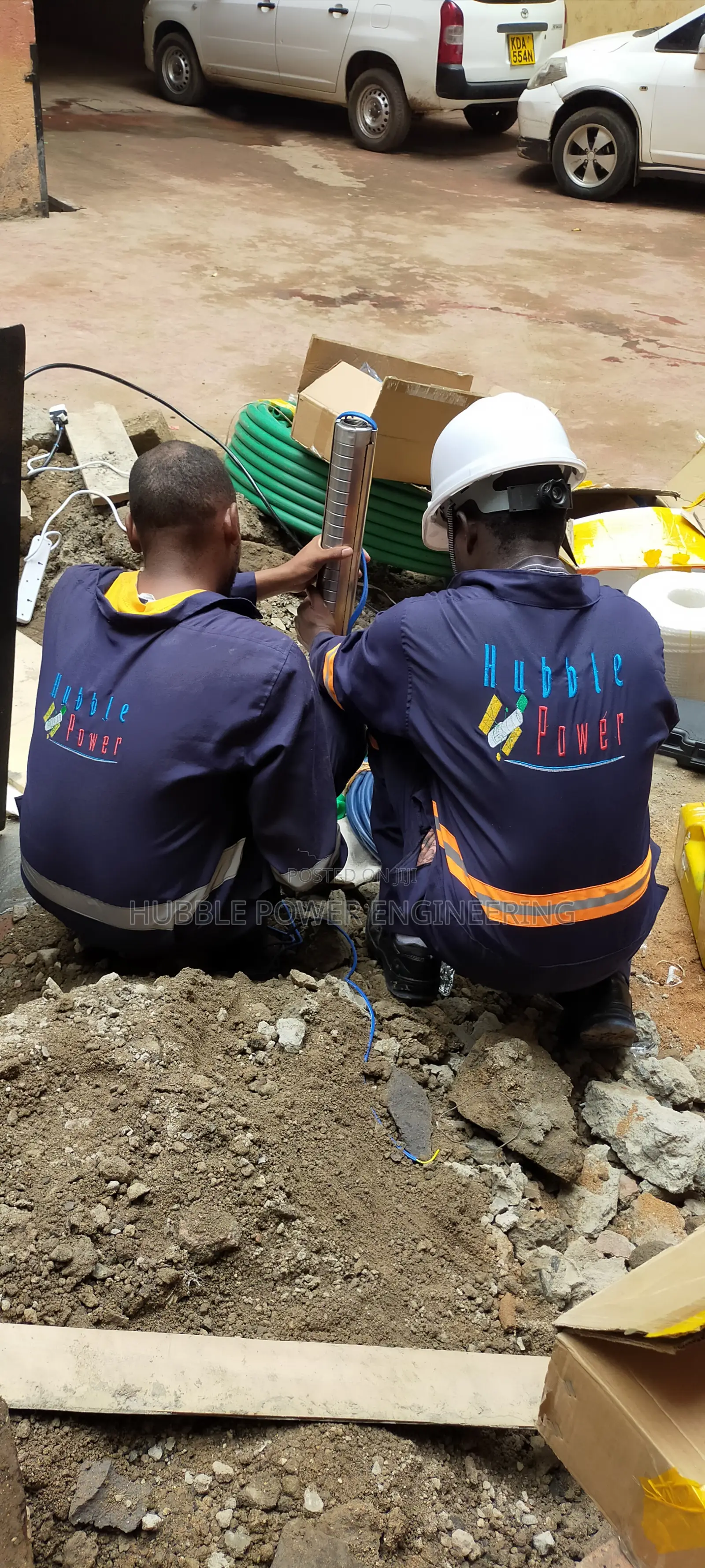 Borehole for Solar Water Pumping for Apartments Irrigation