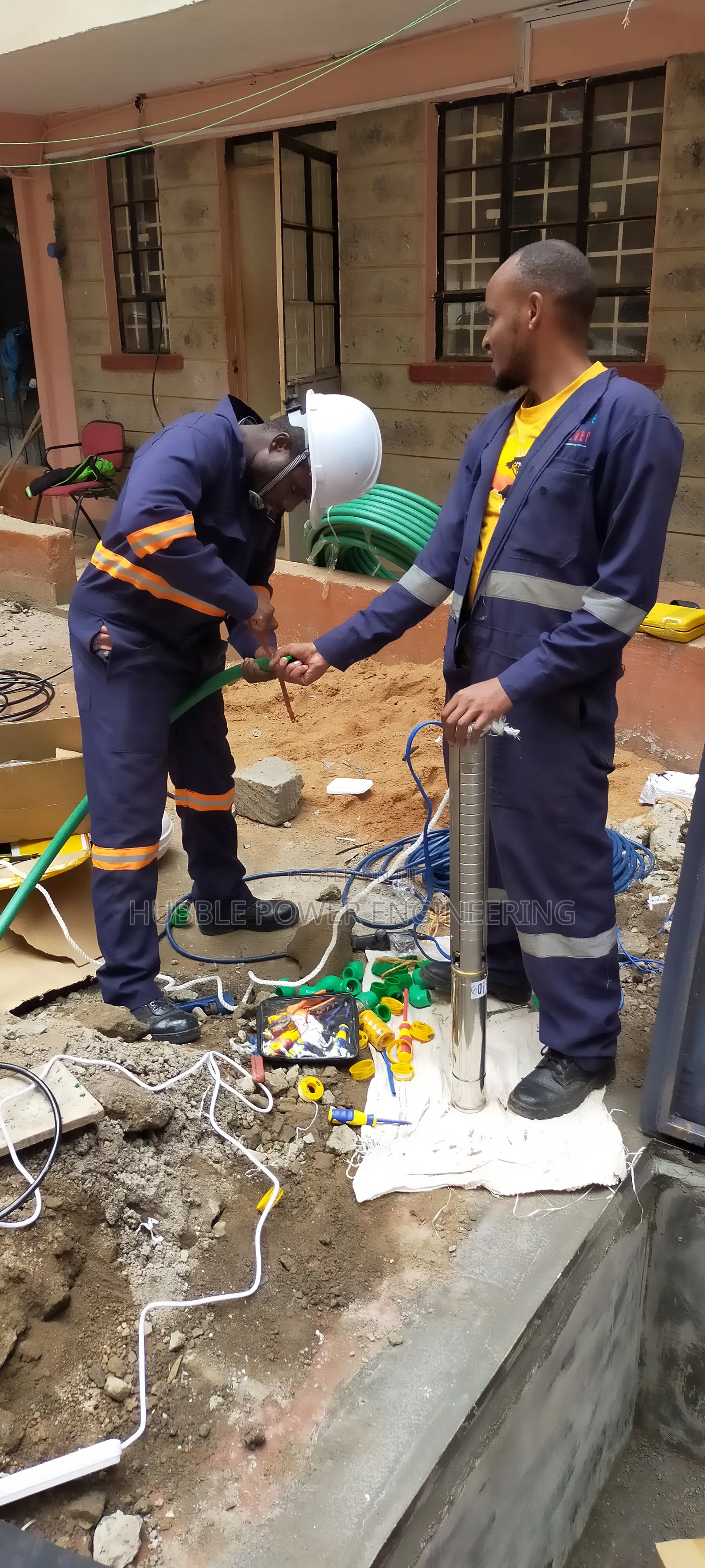 Borehole for Solar Water Pumping for Apartments Irrigation
