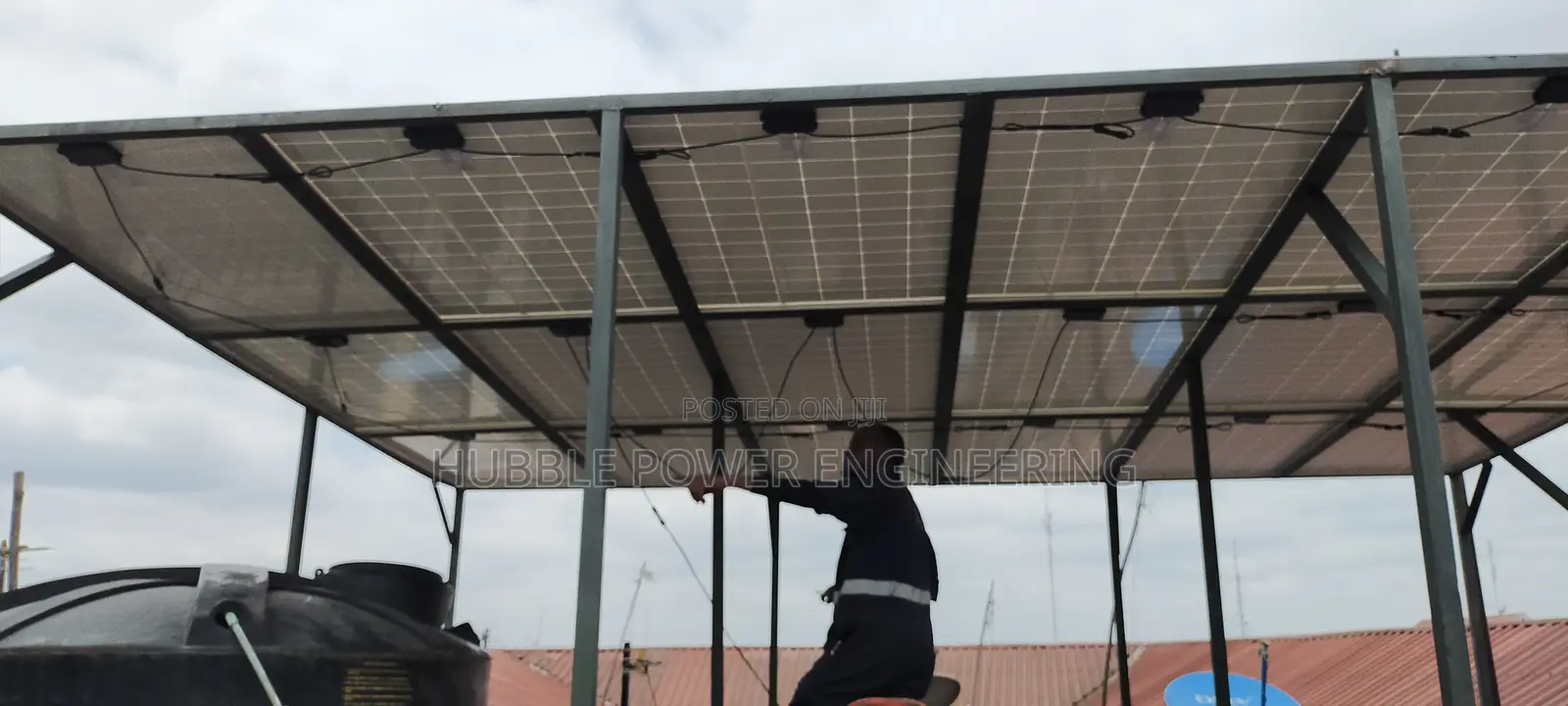 Borehole for Solar Water Pumping for Apartments Irrigation