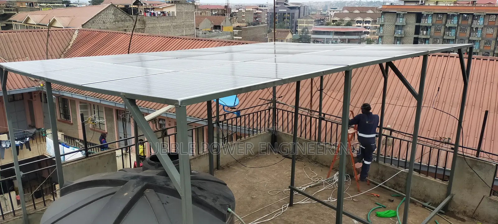 Borehole for Solar Water Pumping for Apartments Irrigation