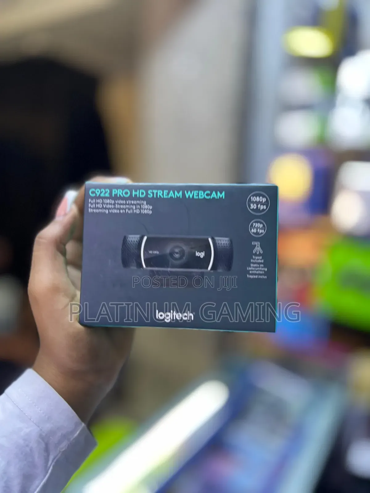 Logitech C922 Pro Stream Webcam 1080P HD