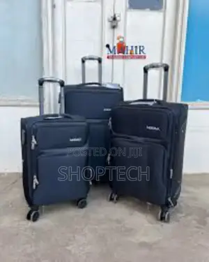 3 In 1 Fabric Luxurious Suitcase Briefcase Travel Bag