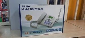 New GSM Wireless Phone.- Dual Sim, (Black)