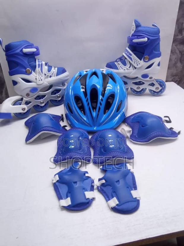 Skate Shoe Full Set Available With Hard Helmet - thumbnail 3