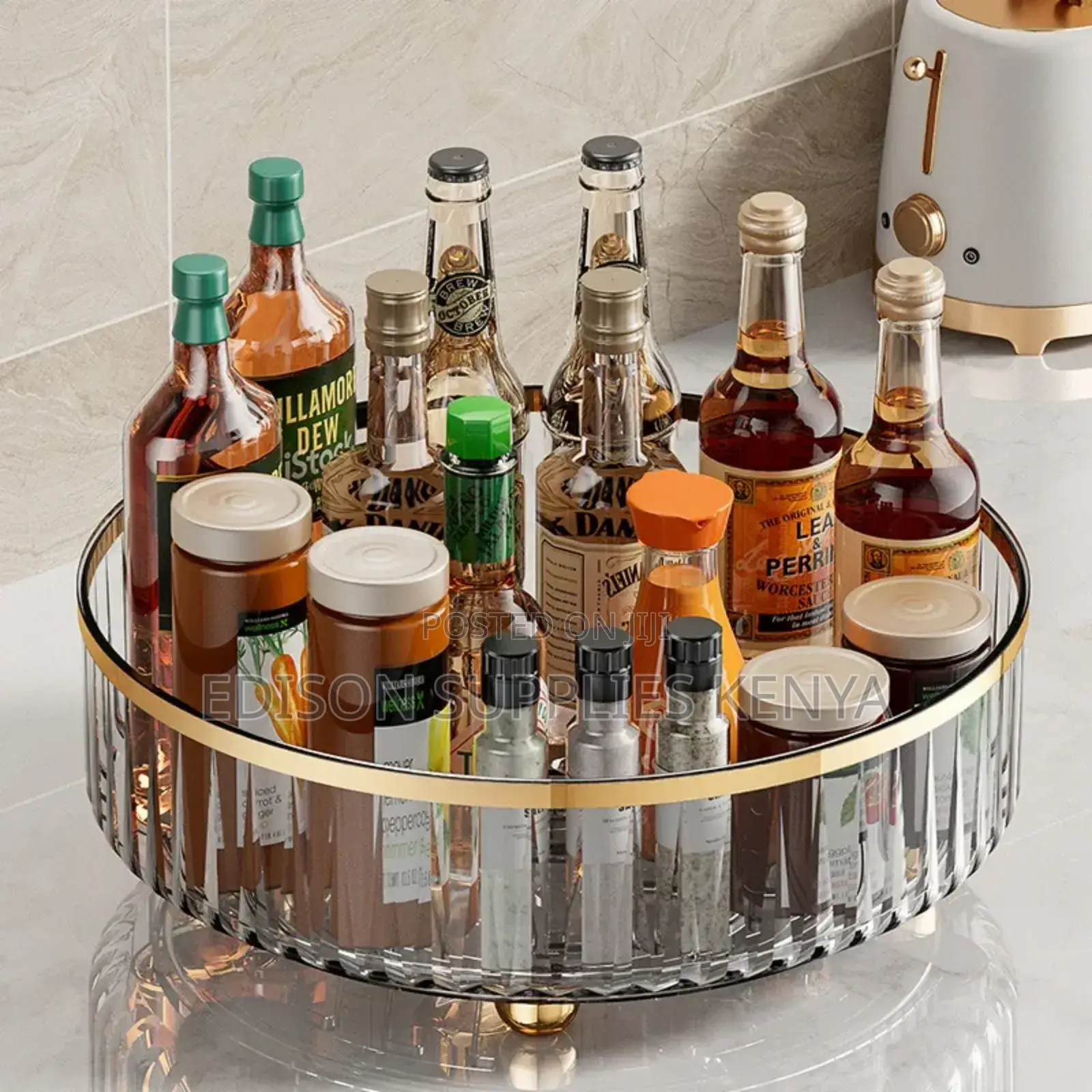 Rotating Tray Spice Rack Rotating Storage Tray