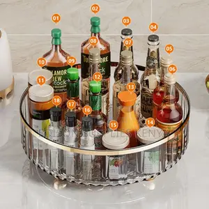 Rotating Tray Spice Rack Rotating Storage Tray