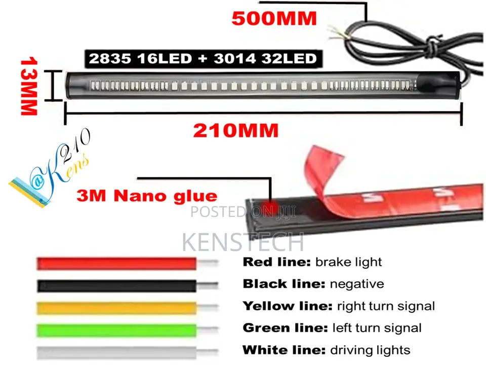 Multi-Functional Led Tail-Light #Cafe_racers, #Custom_bikes