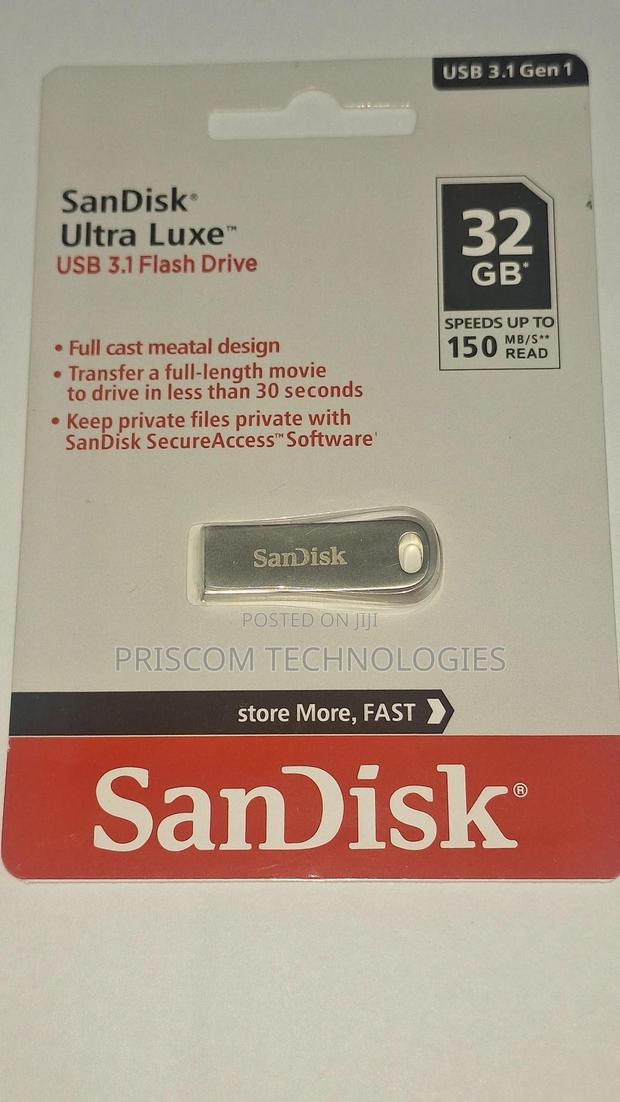 32GB Sandisk Ultra Luxe 3.1 Flash Drive Disk - thumbnail 4
