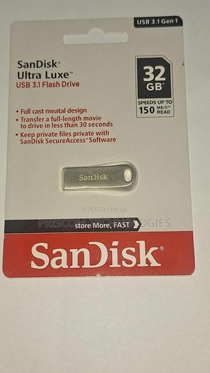 32GB Sandisk Ultra Luxe 3.1 Flash Drive Disk - thumbnail 2