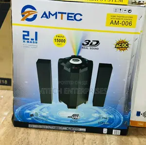 Amtec Am-006 Wireless Bluetooth Enabled Sound System 15000W