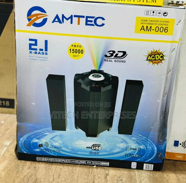 Amtec Am-006 Wireless Bluetooth Enabled Sound System 15000W - thumbnail 2