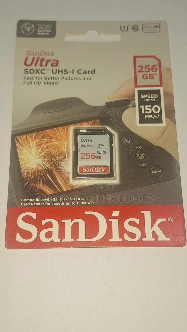 256gb Sandisk Ultra SDXC Memory Card - thumbnail 2