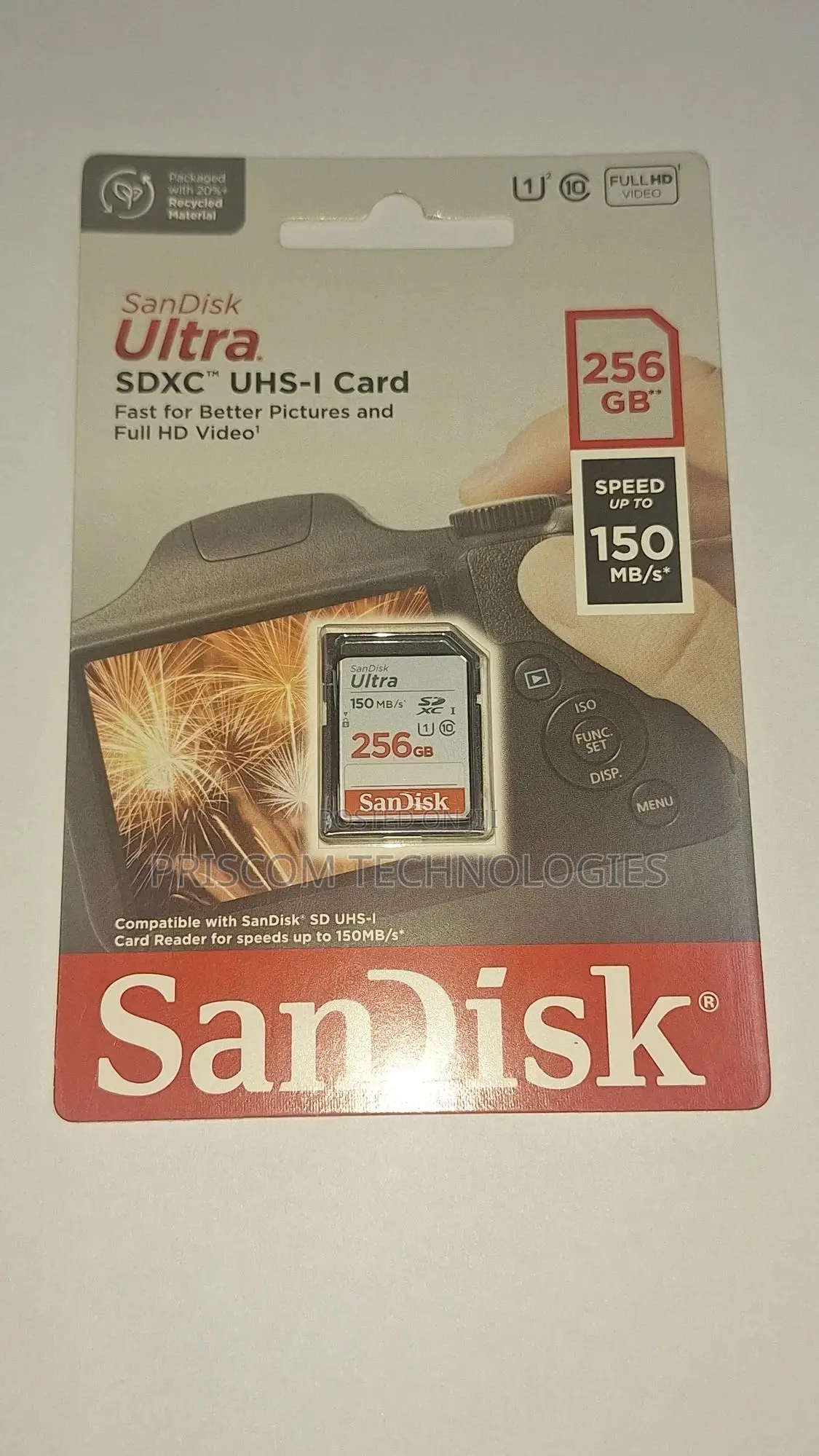 256gb Sandisk Ultra SDXC Memory Card