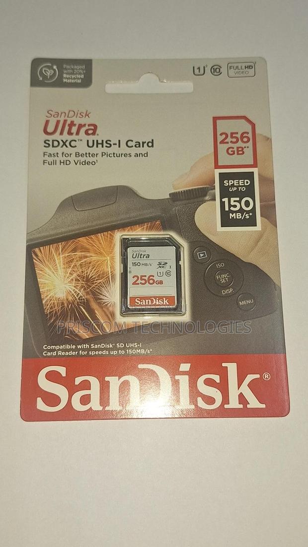 256gb Sandisk Ultra SDXC Memory Card - thumbnail 3