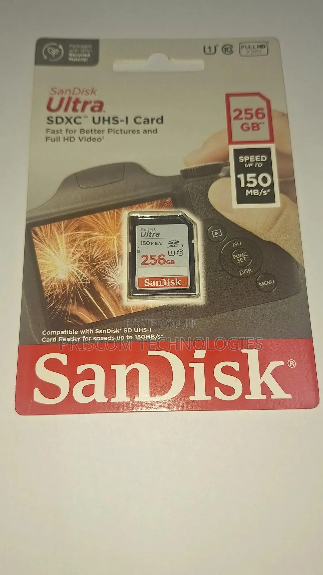 256gb Sandisk Ultra SDXC Memory Card