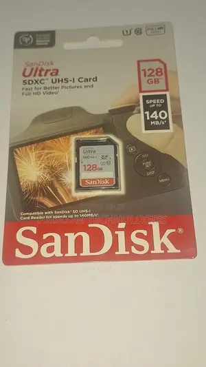 128gb Sandisk Ultra SDXC Memory Card