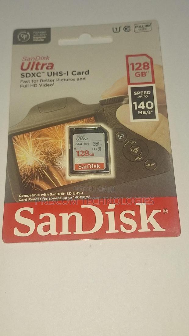 128gb Sandisk Ultra SDXC Memory Card - thumbnail 3