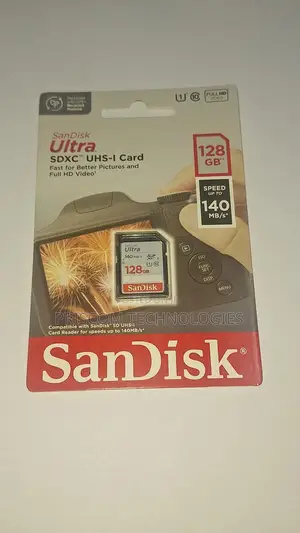 128gb Sandisk Ultra SDXC Memory Card