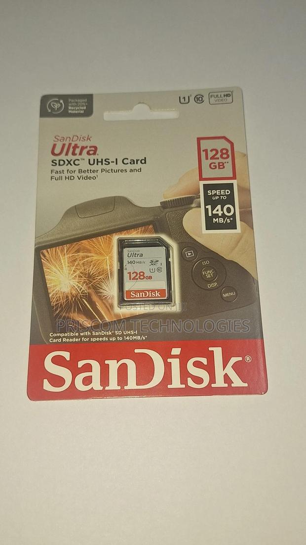 128gb Sandisk Ultra SDXC Memory Card - thumbnail 5