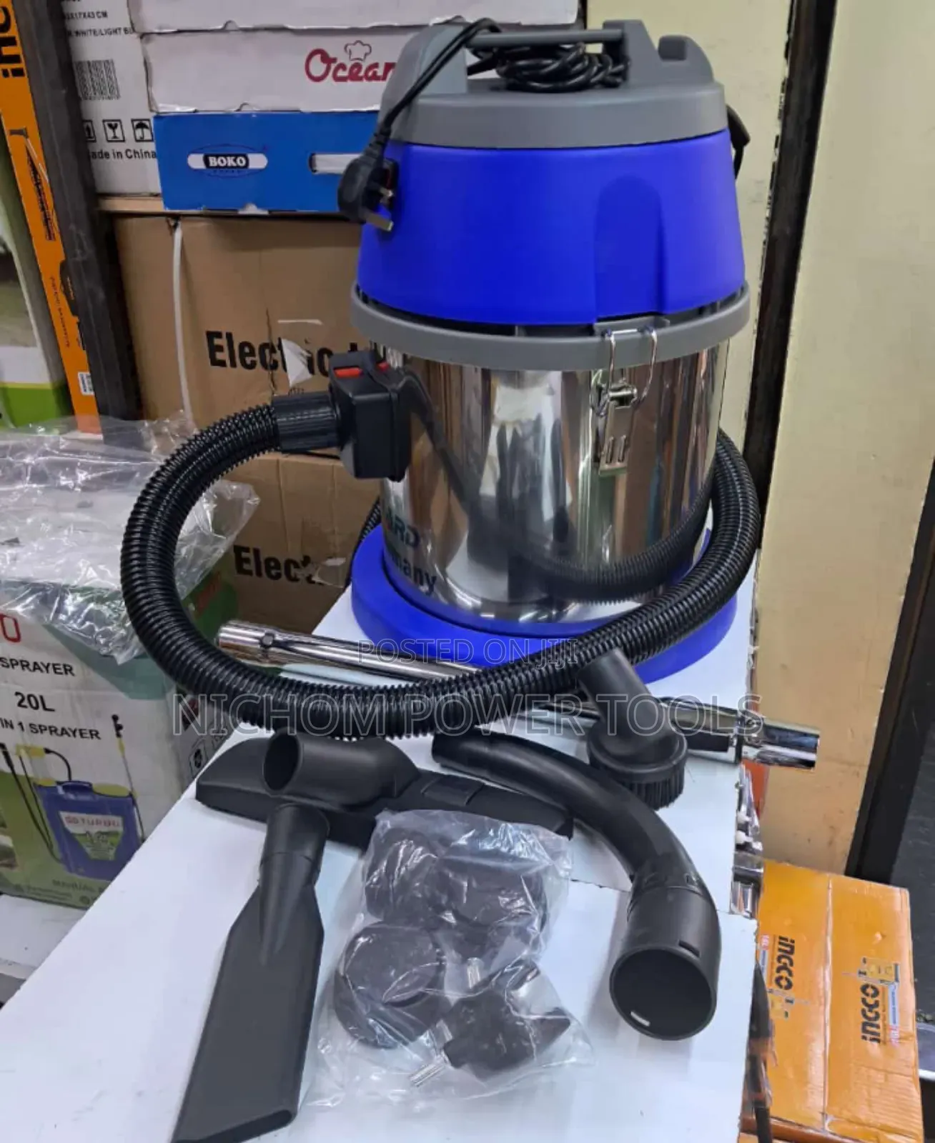 Lenhard Germany 20ltrs Vacuum Cleaner