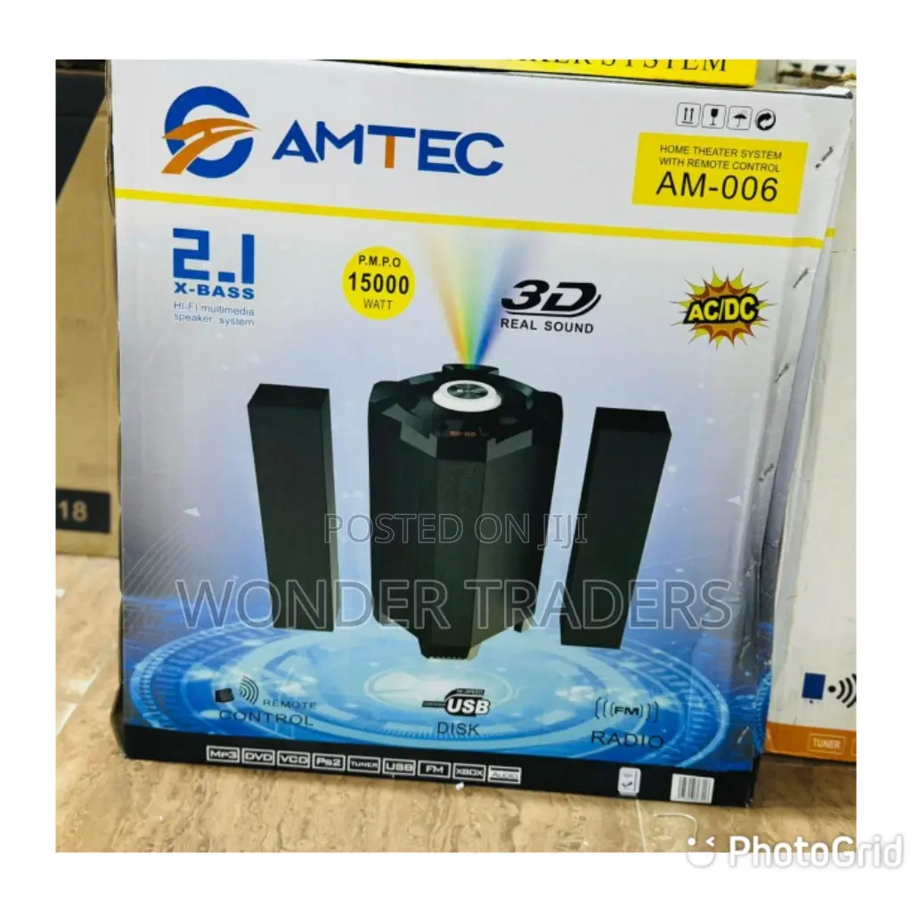 Amtec Woofer/Amtec Mtungi. Hometheater System