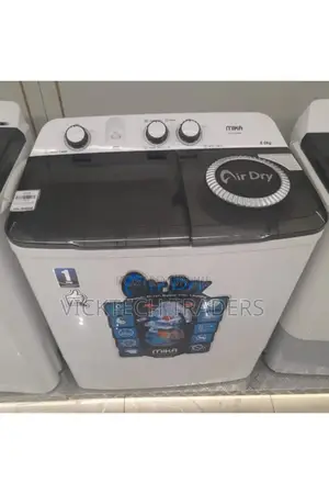 Washing Machine, Mika 8kgs Twin Tub