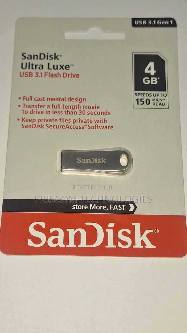 8GB Sandisk Ultra Luxe 3.1 Flash Drive Disk - thumbnail 2